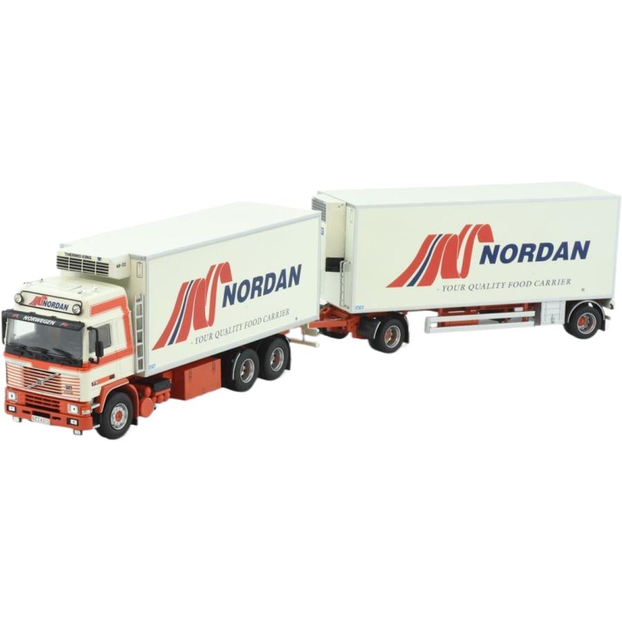 Nordan Volvoボルボ F16 Globetrotter reefer combi冷蔵コンビ トラック 模型 /Tekno 1/50 | 