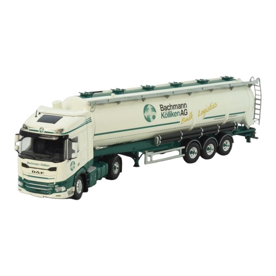 Bachmann DAF XF ティルティングサイロセミトレーラー / Tekno 1/50 ミニカー トラック模型 | 