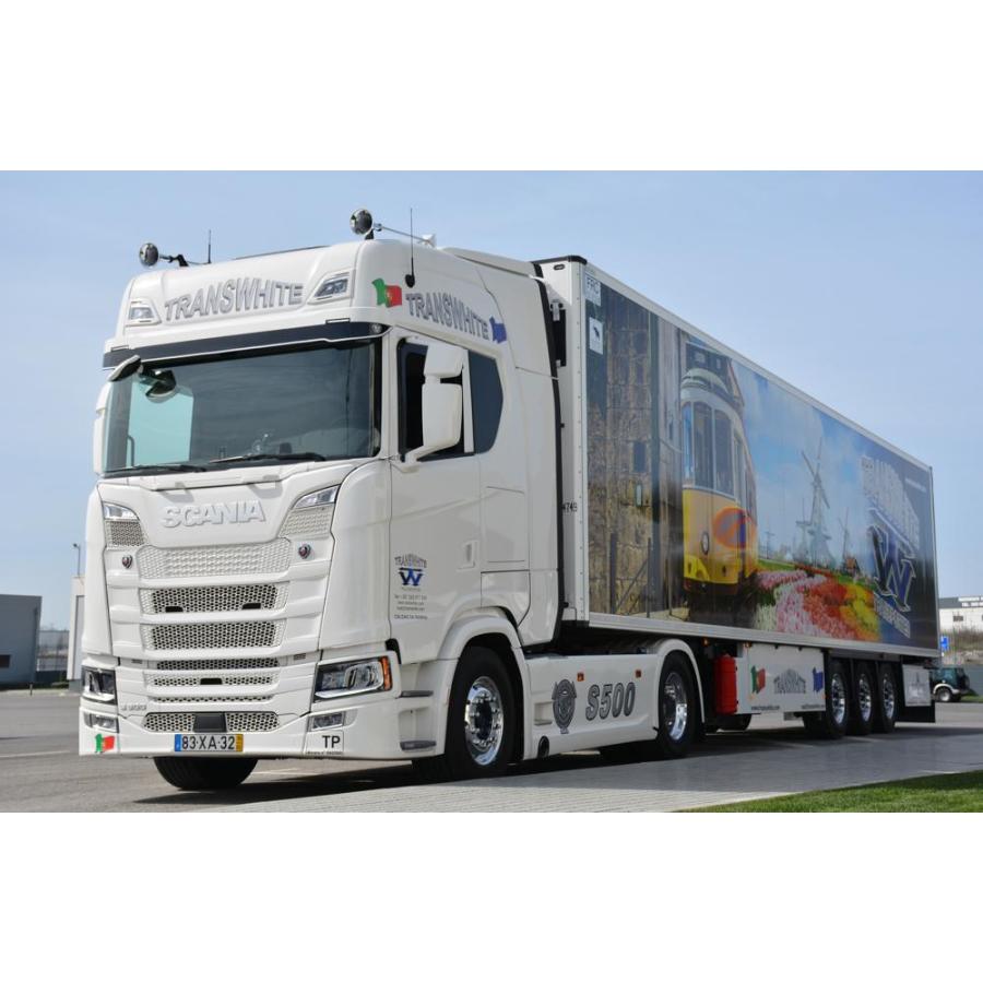 予約】2027年 Transwhite スカニア Next Gen 500S 3軸 冷凍トレーラー
