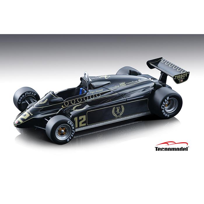 LOTUS 91 ミニカー 限定品 1982 Lotus 91, British GP, Nigel Mansell /TECNOMODEL 1/18
