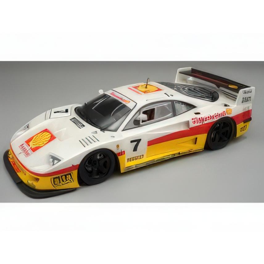 【予約】FERRARI F40 LM SHELL N7 1996 WHITE YELLOW RED/TECNOMODEL 1/18 ...