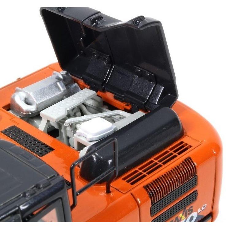 重機ミニカー ミニチュア 日立建機 油圧ショベル ZX225US-7 *1/50スケール : 日立建