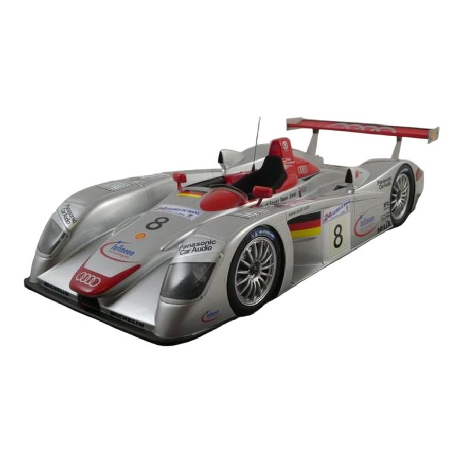 Audiアウディ R8 2000 シルバー #8 24時間ルマン / TOPMARQUES COLLECTION 1/18 ミニカー | 