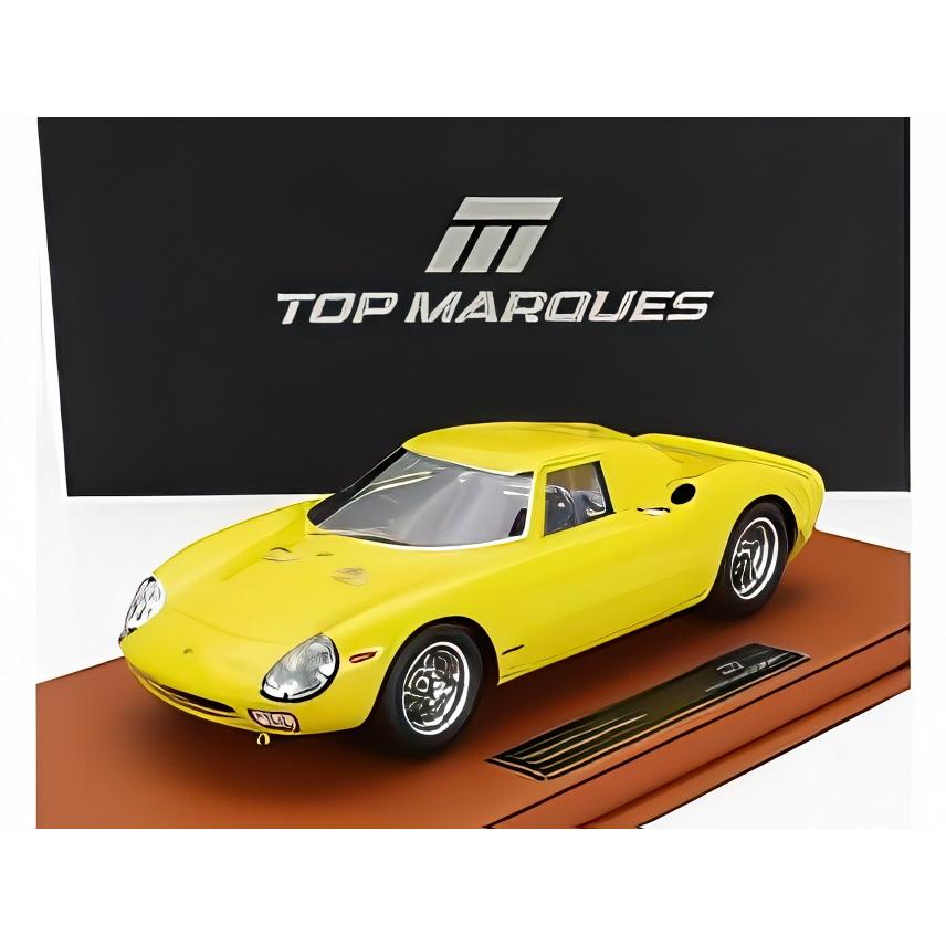 [希少]フェラーリ 1965 Ferrari 250 LM 1/18 ミニカー FERRARI 250LM ストリートバージョン 1965 イエロー/ TOPMARQUES