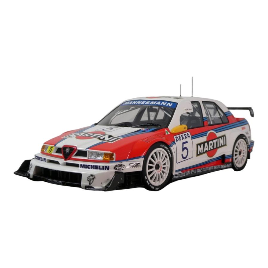 Alfa Romeo 155 V6 TI 1996 ホワイト No.5 / TOPMARQUES COLLECTION 1/18 ミニカー | 