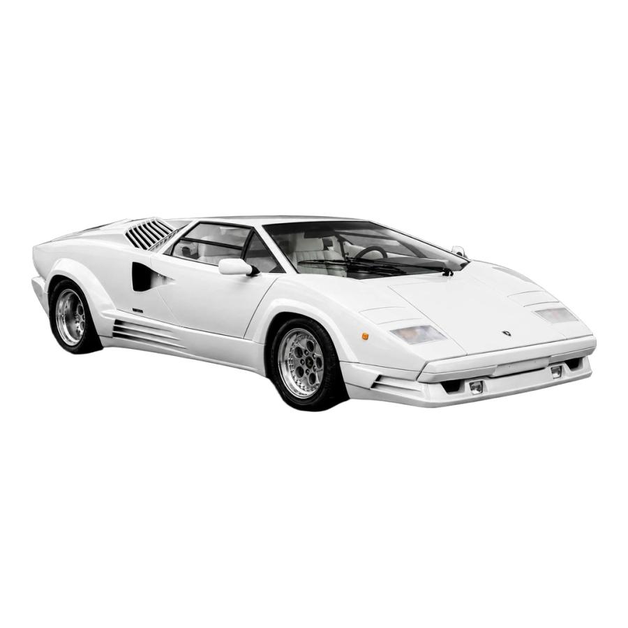 【予約】2026年発売予定 Lamborghini Countach 25th Anniversary ホワイト TOPMARQUES 1/43 | 