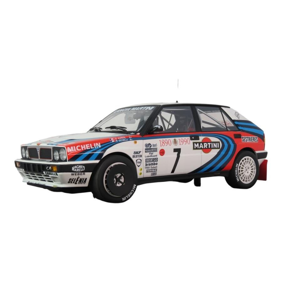 Lancia Delta HF Integrale 16V 1990 ホワイト #7 / TOPMARQUES COLLECTION 1/12 | 