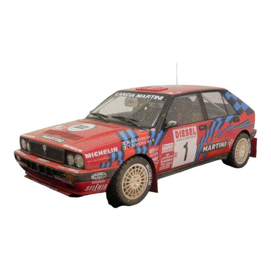 Lancia Delta HF Integrale 16V 1989 レッド No.1 TOPMARQUES COLLECTION 1/12 ミニカー | 