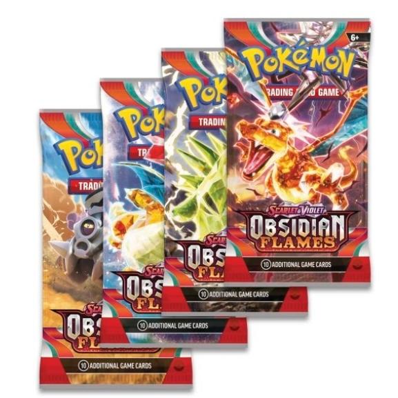 【予約】8月末発売予定北米ポケモンセンター TCG: Scarlet & Violet-Obsidian Flames ブースター ディスプレイボックス 36パック英語版 |  | 01