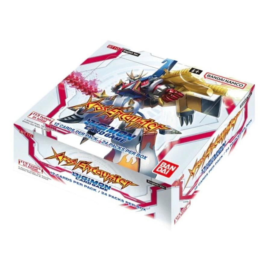 英語版DIGIMONデジモン CARD GAME XROS ENCOUNTER ブースターボックス BT10トレーディングカード | 