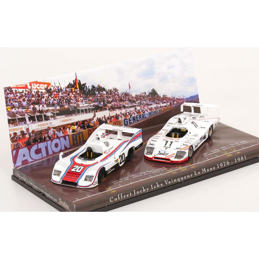 1976/1981 Porsche 936/76 & 936/81 Winner 24h Le Mans Ickx/Bell Trofeu 1/43 | 