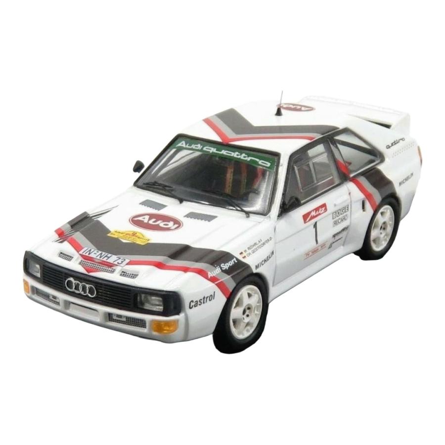 【予約】Audi Quattro Sport #1 ラリー Metz 1984 ホワイト 150台限定 Trofeu 1/43 ミニカー | 