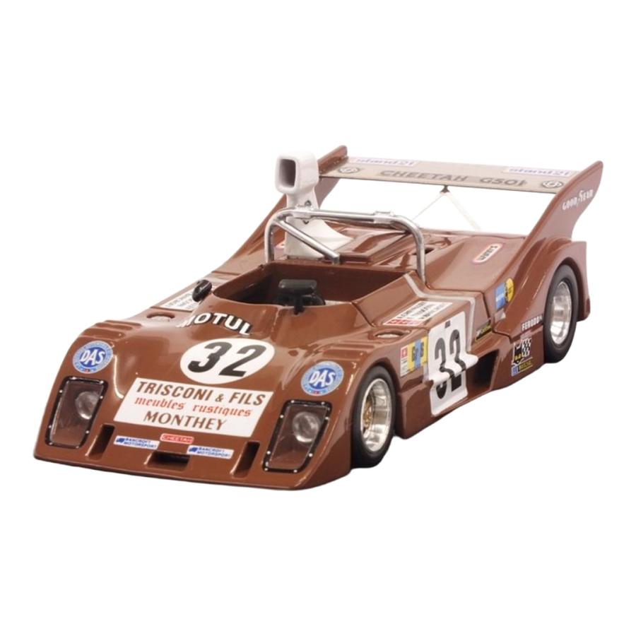 Cheetahチーター G501 1977 ブラウン #32 24時間ルマン / TROFEU 1/43 ミニカー | 