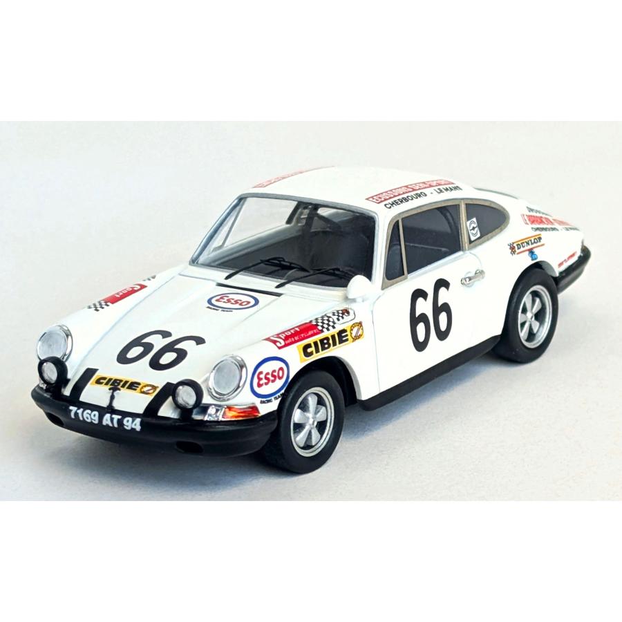 【予約】2026年以降発売予定 ポルシェ 911S 1970 ル・マン #66 ホワイト 150台限定 Trofeu 1/43 | 