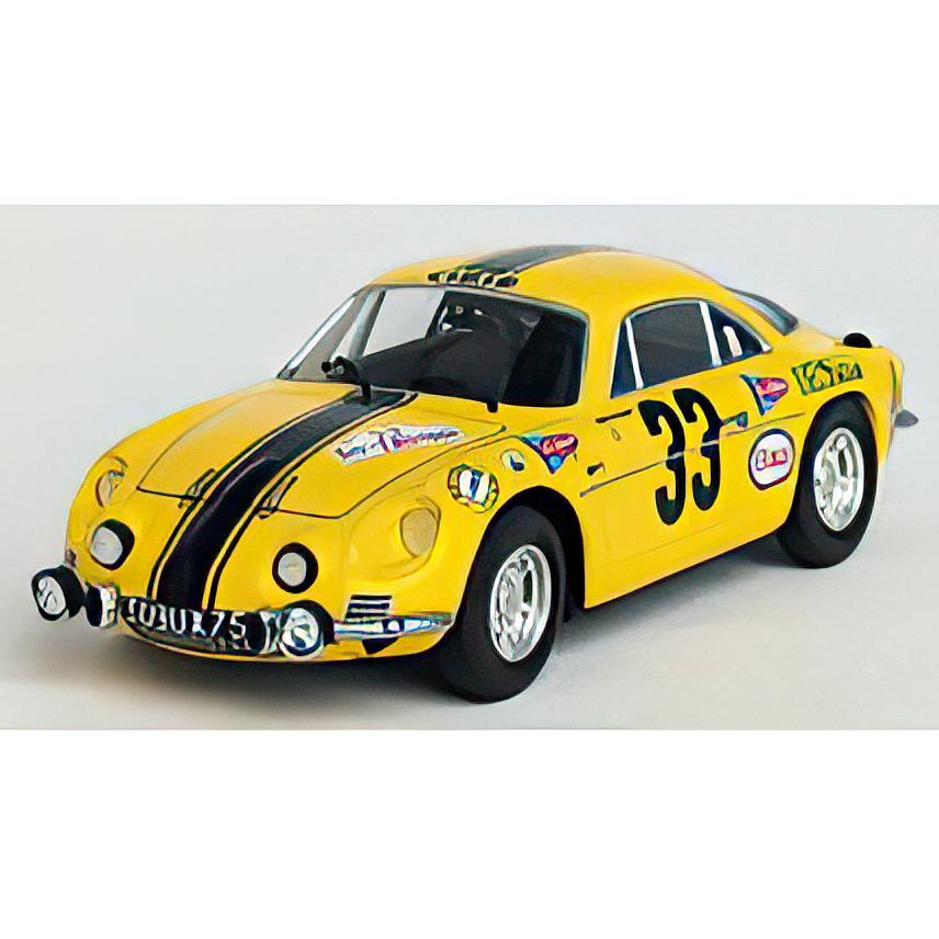 【予約】ALPINE A110 TAPラリー 1968 N3 イエロー/ブラック Trofeu 1/43 150台限定 | 
