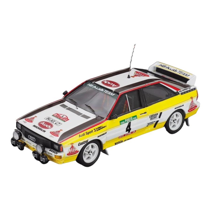 Audi Quattro A2 #4 ラリー・オブ・ポルトガル 1984 Walter Rohrl Trofeu 1/43 ミニカー | 