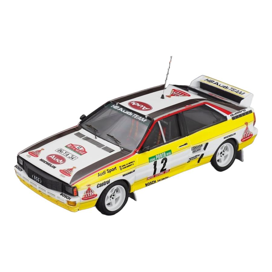 Audi Quattro A2 #12 ラリー・オブ・ポルトガル 1984 Sarel van der Merwe Trofeu 1/43 ミニカー | 