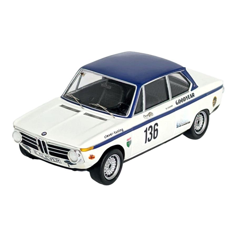 【予約】2026年発売予定 BMW 1602 #136 300km ニュルブルクリンク 1971 ホワイト/ブルー / Trofeu 1/43 | 