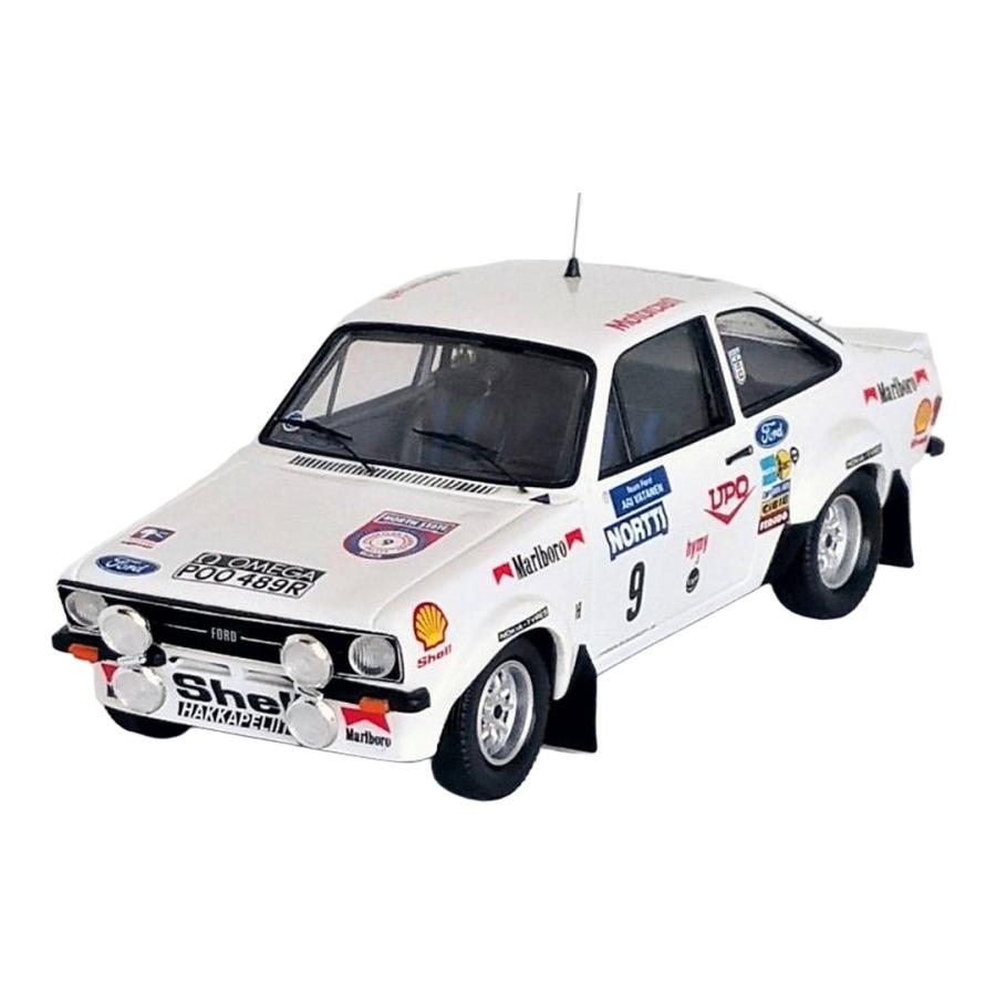 Ford Escort Mk2 #9 1000湖ラリー 1976 Vatanen Aho ホワイト / Trofeu 1/43 ミニカー | 