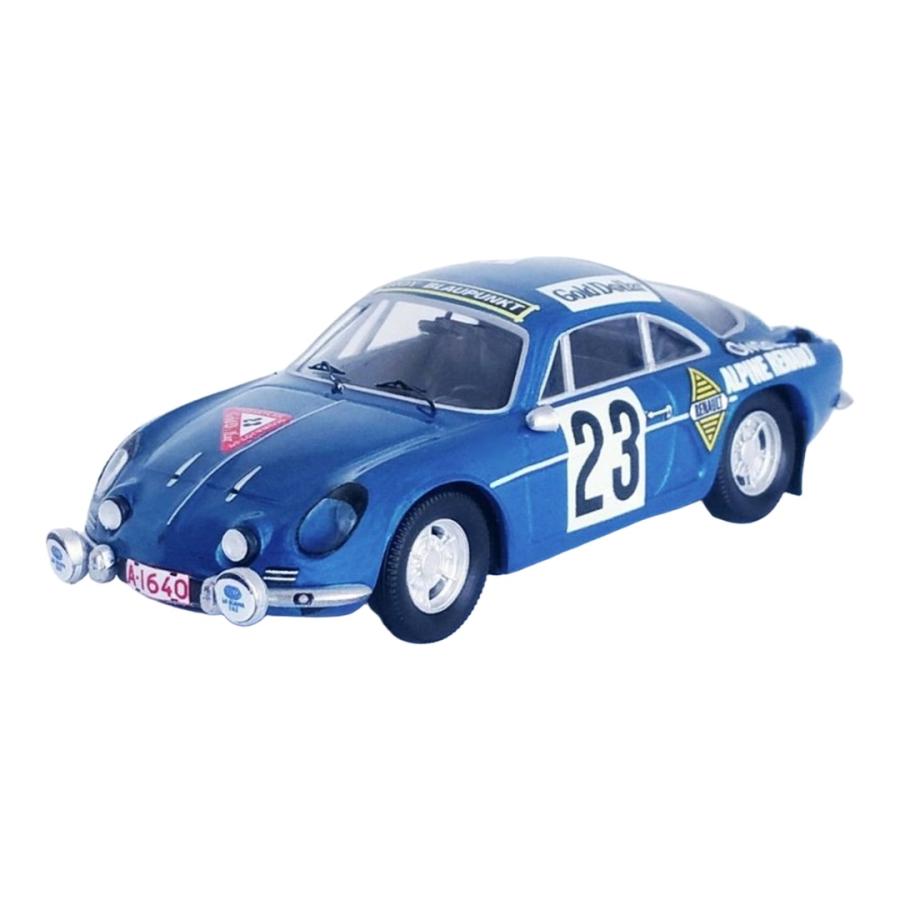 Alpineアルピーヌ A110 Renaultルノー 1969 ブルー #23 1000湖ラリー / TROFEU 1/43 ミニカー | 
