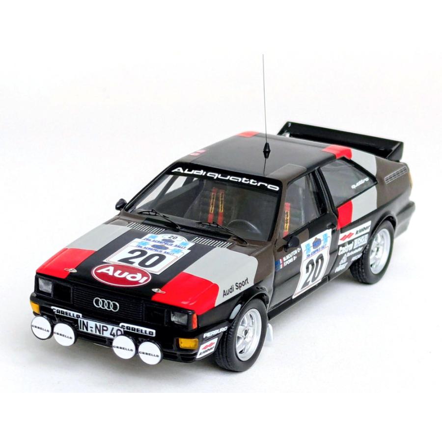 【予約】2026年発売 AUDI QUATTRO ナイトver N8 アクロポリス 1981 ミッコラ 150台限定/ Trofeu 1/43 | 