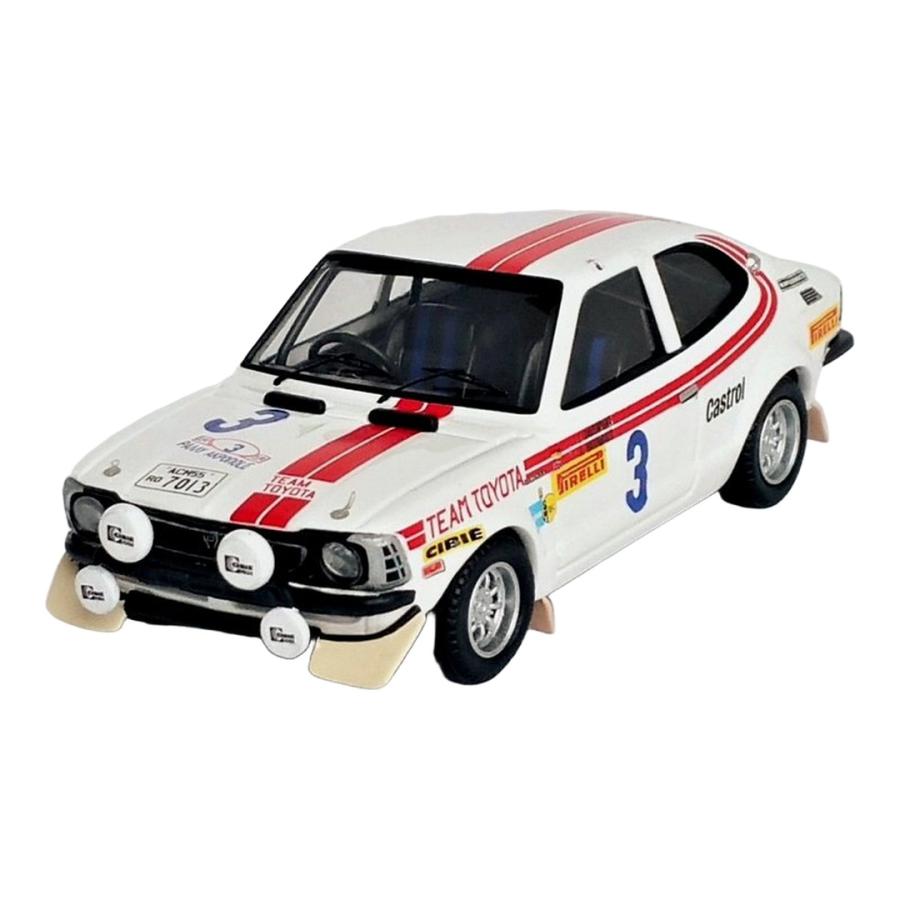 Toyota カローラレビン #3 1975 アクロポリスラリー Warmbold Davenport / Trofeu 1/43 ミニカー | 