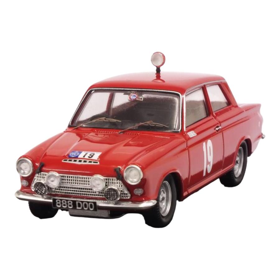 Fordフォード Cortinaコルチナ GT #19 RACラリー 1964 Taylor Melia レッド / Trofeu 1/43 ミニカー | 