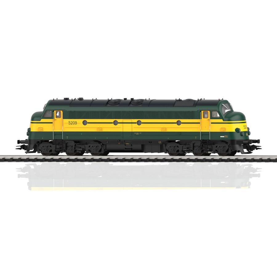 HOゲージ 鉄道模型 ディーゼル機関車 Trix SNCB Serie 52 Era IV DC DCCサウンド mfx+ | 