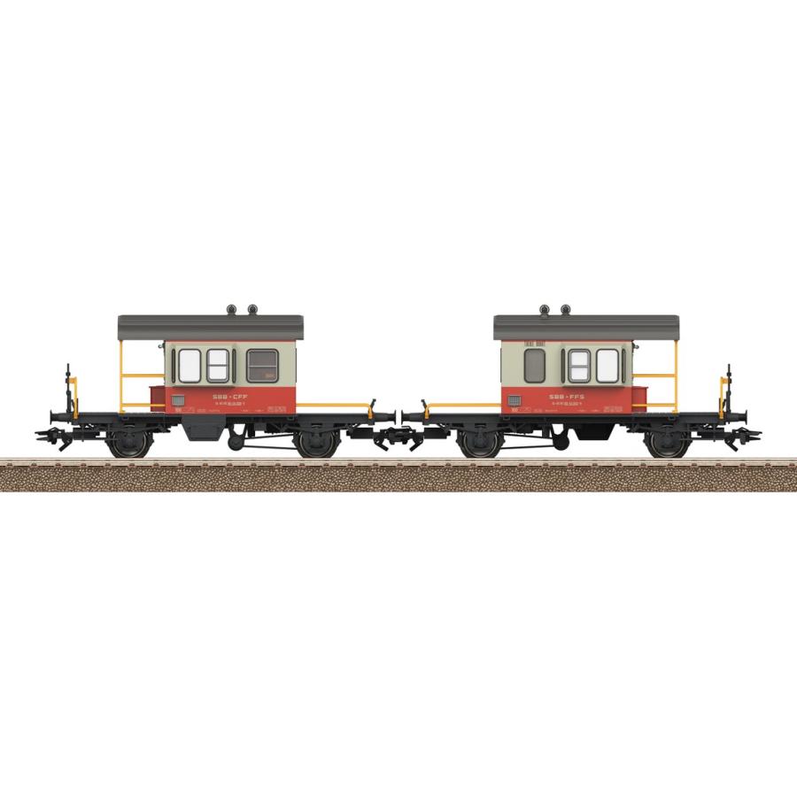HOゲージ 鉄道模型 貨車 Trix トリックス SBB 控車セット Sputnik Era IV DC | 