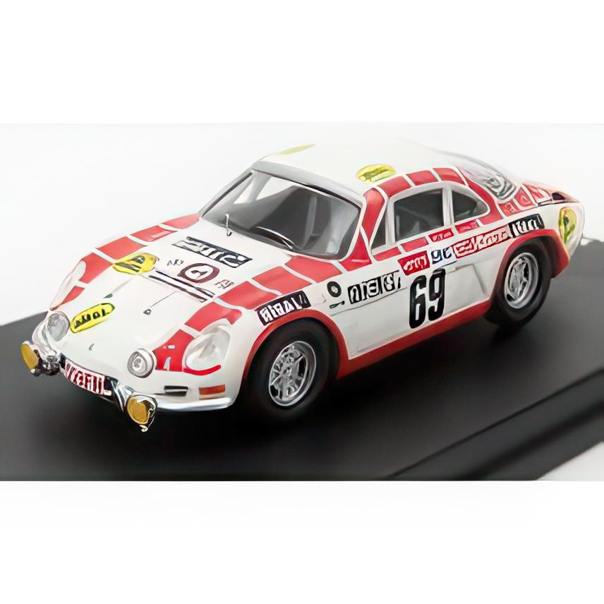 RENAULT アルピーヌ A110 69号車 ツール・ド・ベルギー 1971 ホワイトレッド/Trofeu 1/43 150台限定 | 