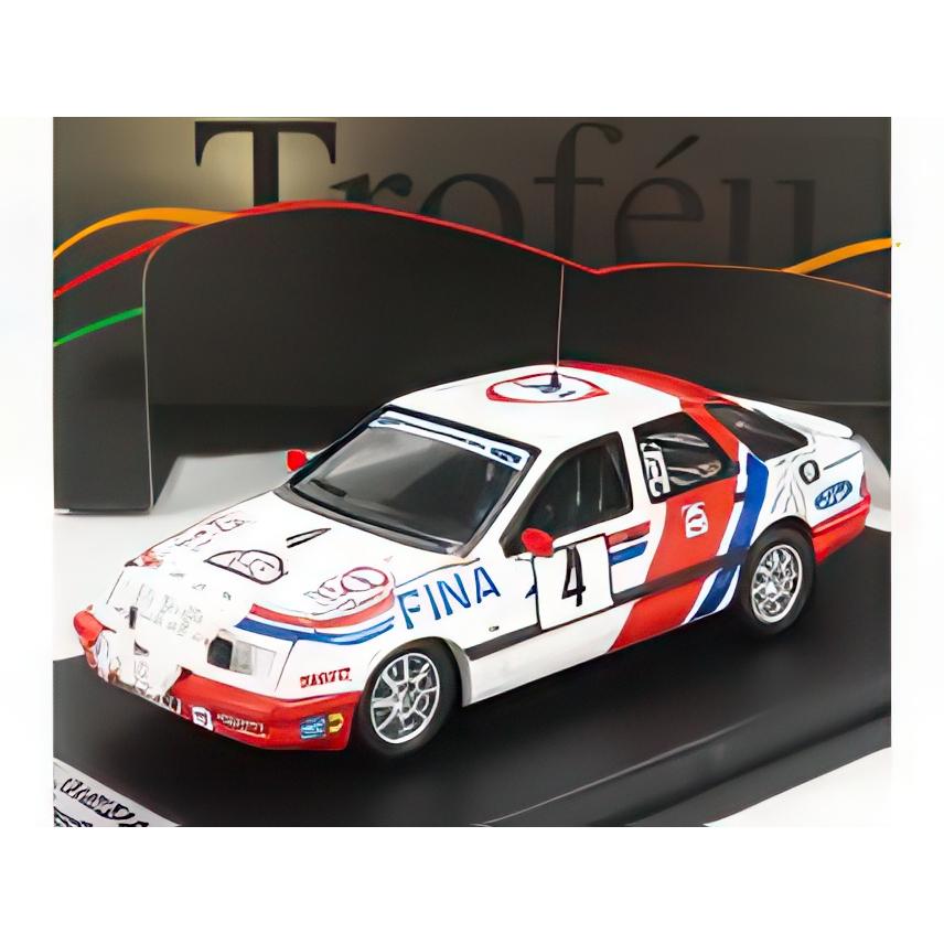 FORD シエラ XR 4x4 チーム Fina ナイトバージョン 4号車 ブークル・ド・スパ 1988 ホワイトレッドブルー Trofeu 1/43 | 