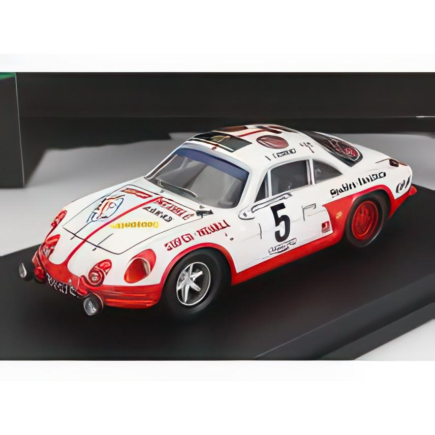 RENAULT アルピーヌ A110 5号車 2位 ラリー イープル 1973 ホワイトレッド/Trofeu 1/43 150台限定 | 