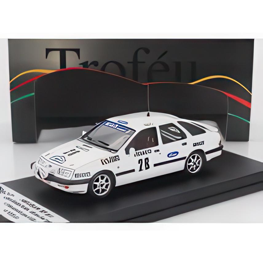 FORD シエラ XR 4x4 28号車 優勝 ラリー ブークル・ド・スパ 1986 ホワイト/Trofeu 1/43 150台限定 | 
