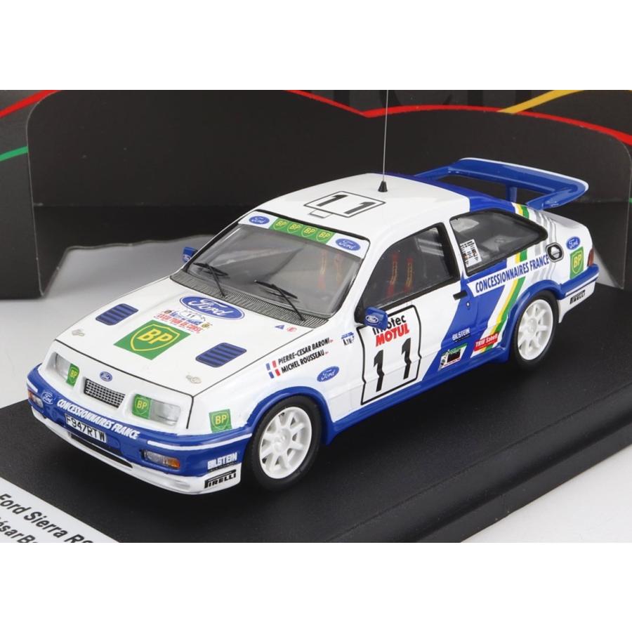 フォード シエラ RS コスワース #11 ツール・ド・コルス 1989 (ナイトバージョン) 150台限定/ Trofeu 1/43 ミニカー | 