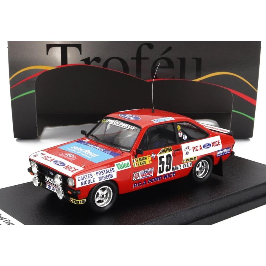 フォード エスコート MKII RS2000 1982 モンテカルロ #59 ナイト 150台限定 Trofeu 1/43 | 