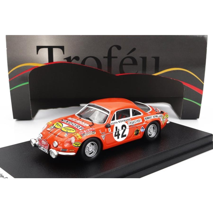 アルピーヌ A110 #42 ラ・レユニオン・ラリー 1979 (ナイトバージョン) 150台限定/ Trofeu 1/43 ミニカー | 