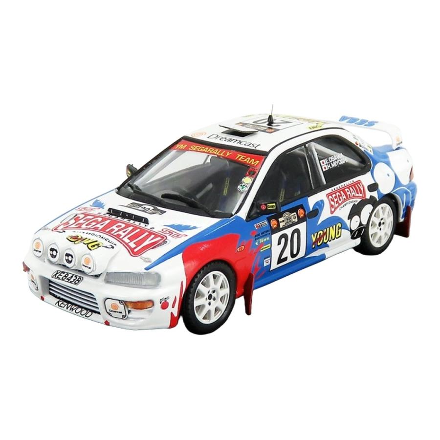 Subaru Impreza WRX ナイトバージョン #20 ラリーサファリ 1999 Trofeu 1/43 ミニカー | 