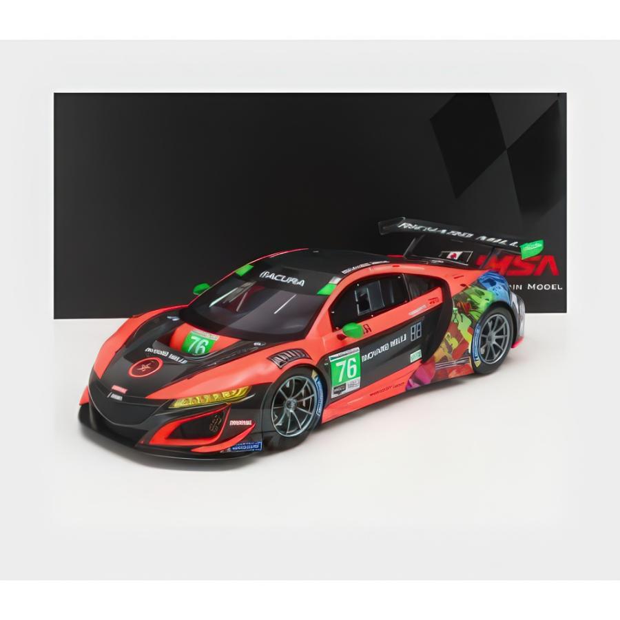 Acura Nsx Gt3 Evo チーム Compass Racing #76 Imsa 2021 TrueScale 1/18 | 