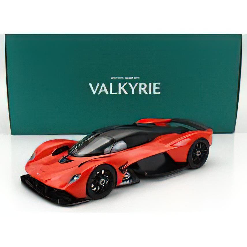 ASTON MARTIN  VALKYRIE 2021 - MAXIMUM ORANGE /True Scale 1/18 | 