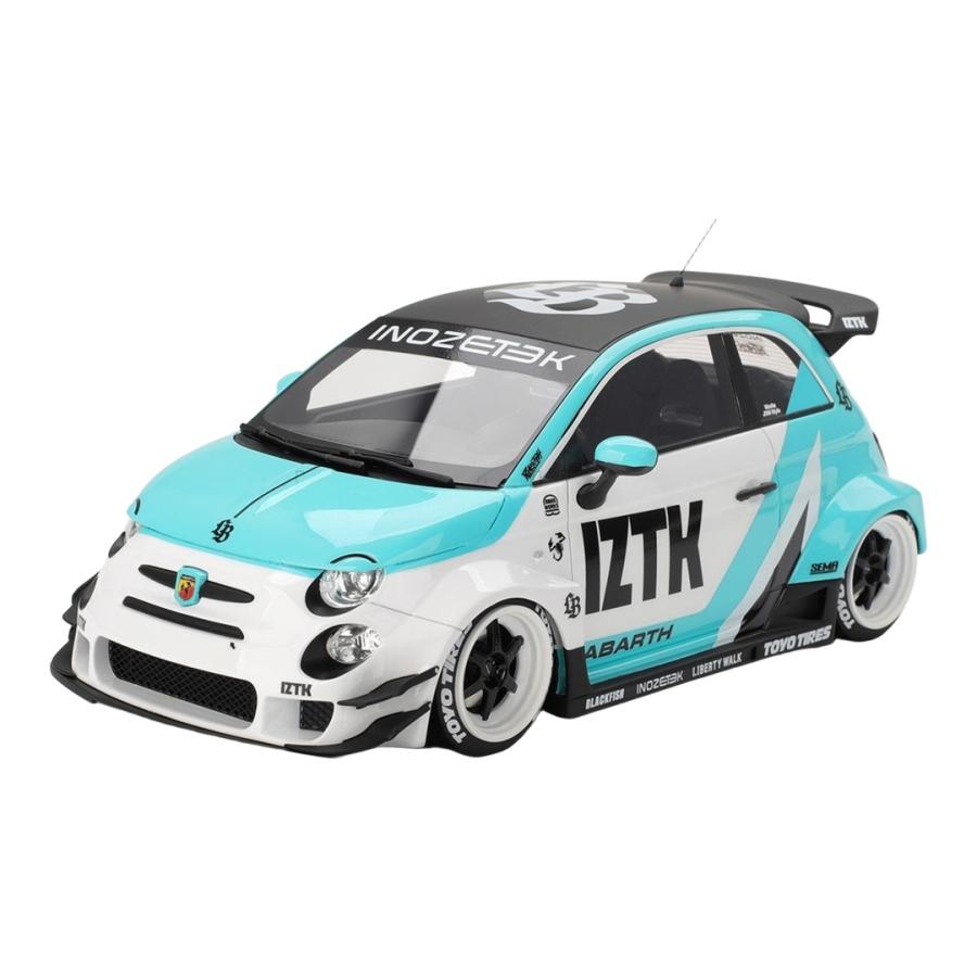【予約】 Fiat Nuova 500 Abarth 595 LB Works ABAS IZTK 2024 / TrueScale 1/18 | 
