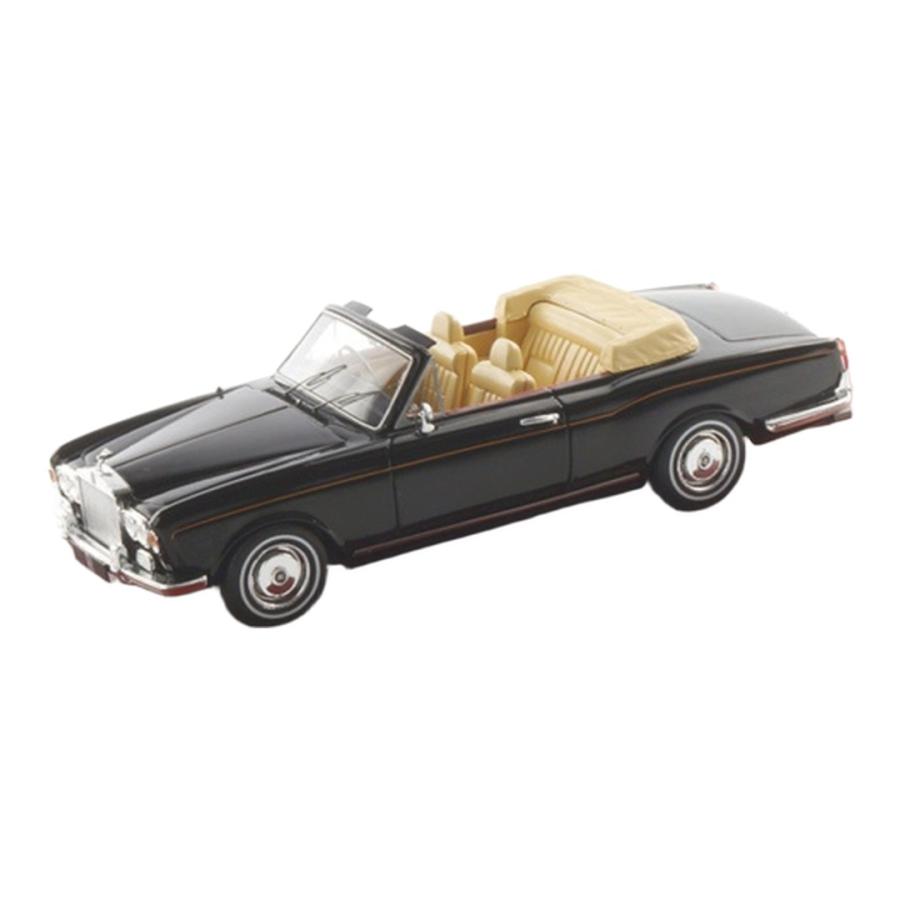 Rolls-Royceロールスロイス Corniche Convertible 1971 ブラック / TSM 1/43 ミニカー | 