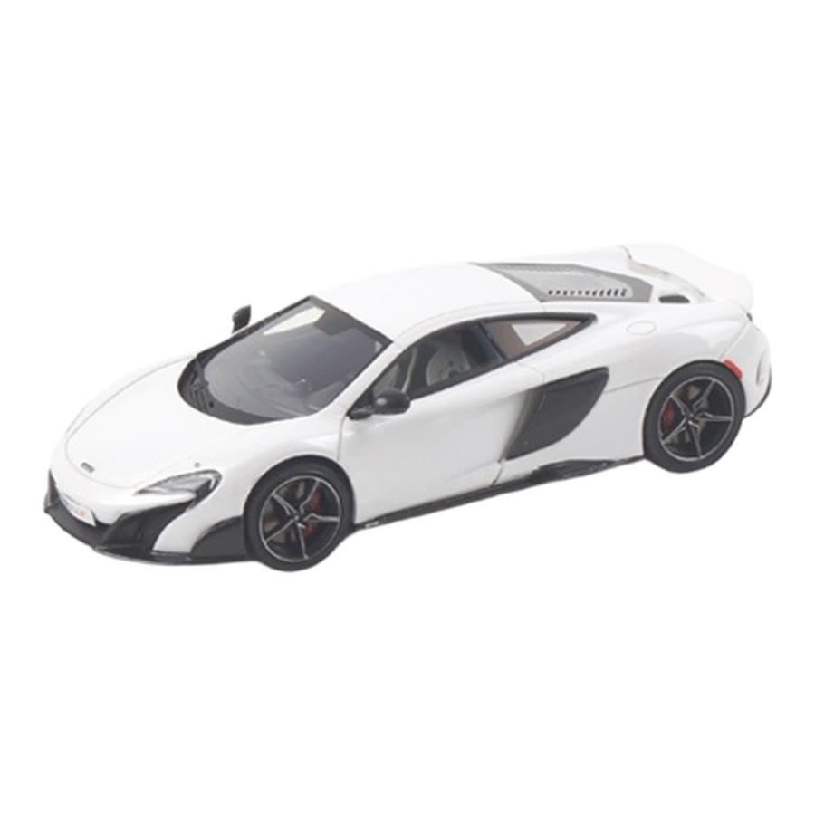 McLarenマクラーレン 675 LT Silica ホワイト / TSM 1/43 ミニカー | 