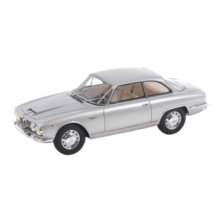 Alfa Romeoアルファロメオ Sprint 2600 シルバー / TSM 1/43 ミニカー | 