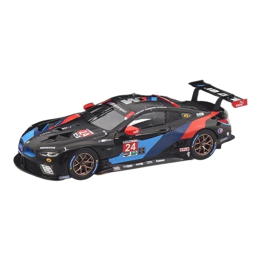 BMW M8 GTE #24 IMSA Petit Le Mans 2018 ブラック / TSM 1/43 ミニカー | 