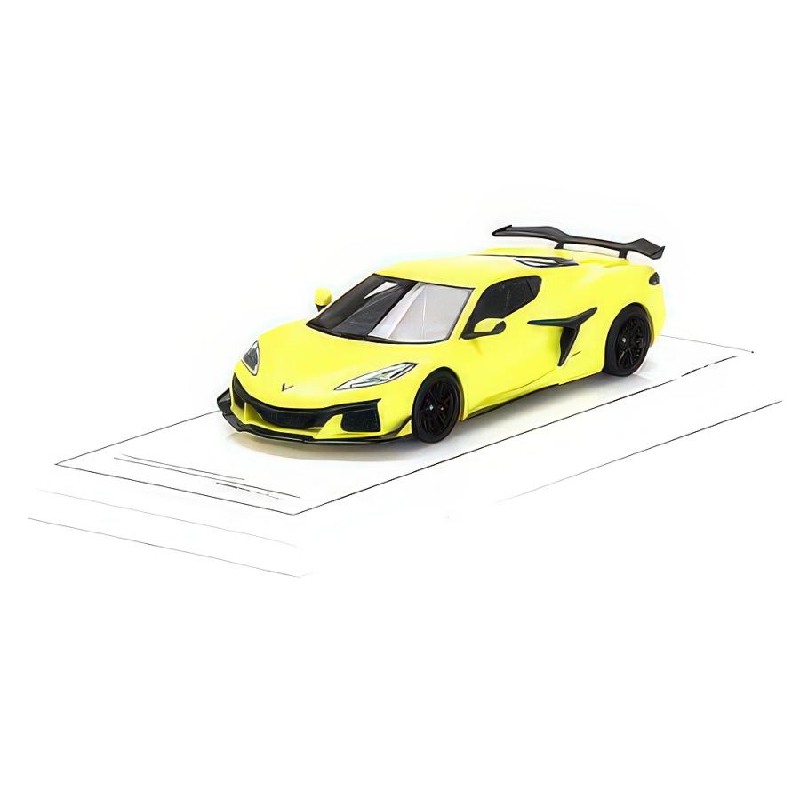 シボレー コルベット Z06 アクセラレートイエロー 2023 / TrueScale 1/43 ミニカー | 