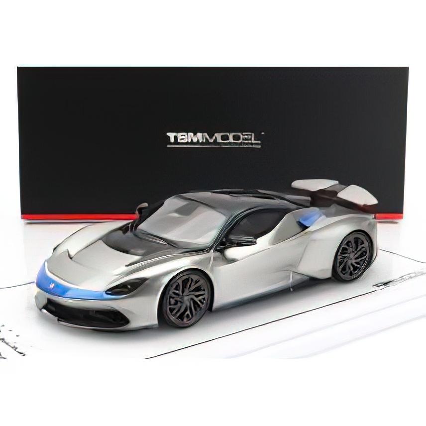 PININFARINA  BATTISTA GENEVA WORLD PREMIERE 2019  GREY BLUE/TrueScale 1/43 | 