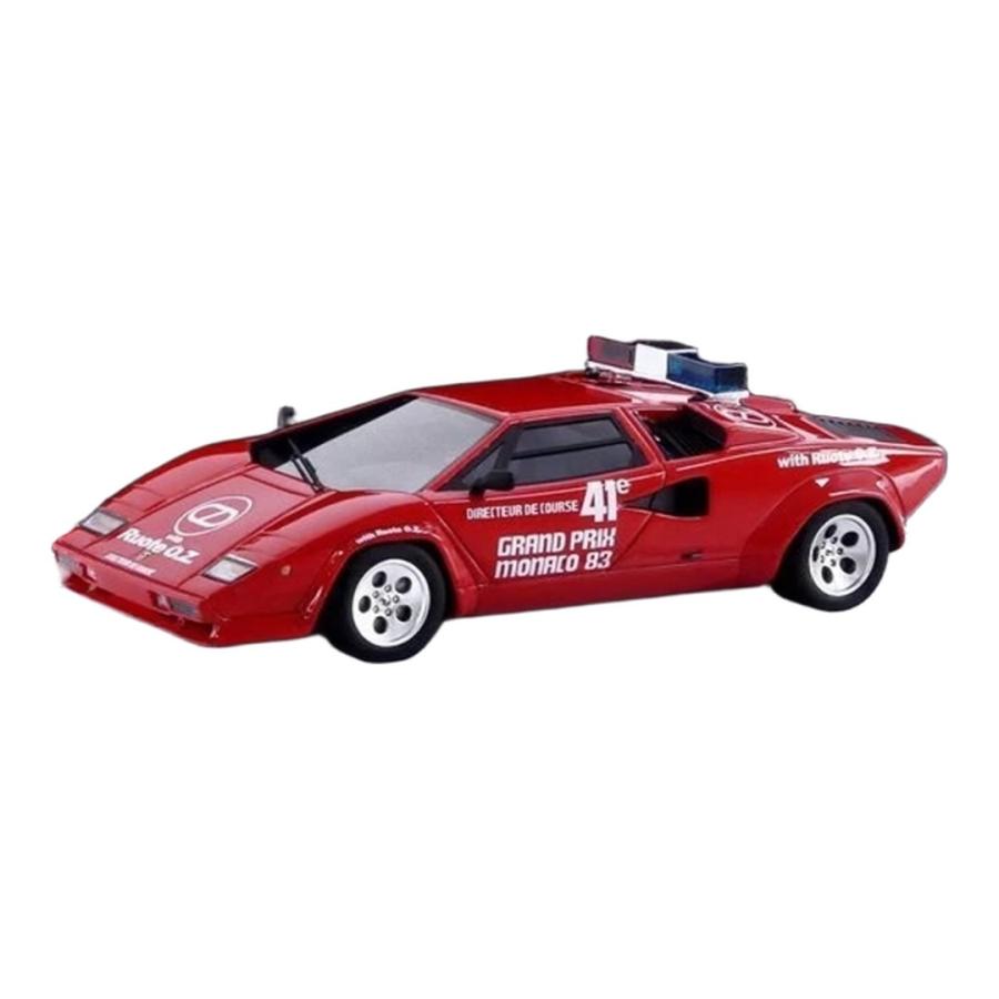 ランボルギーニ カウンタック セーフティカー #41 モナコGP 1983 レッド / TSM Model 1/43 ミニカー | 
