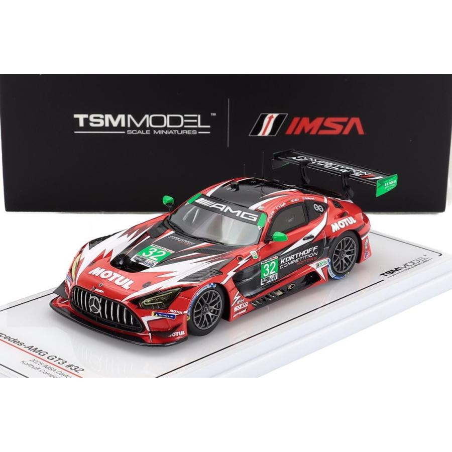 Mercedes Benz AMG GT3 6.2L V8 2025 Team Korthoff No.32 TrueScale 1/43 ミニカー | 