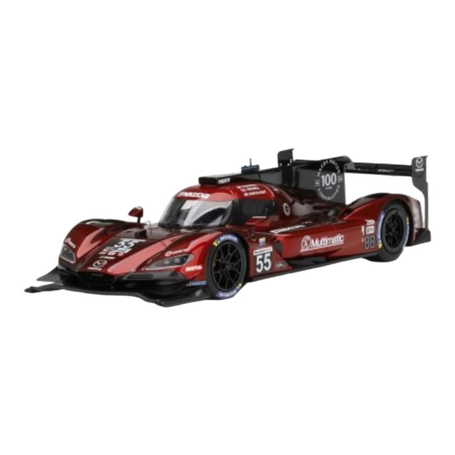 Mazda RT-24P DPI #55 2020 IMSA セブリング12時間優勝 レッド / TrueScale 1/18 ミニカー | 