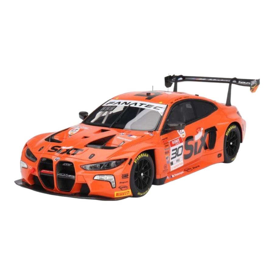 BMW M4 GT3 #30 2023 IGTC インディアナポリス8時間優勝車 オレンジ / TrueScale 1/18 ミニカー | 